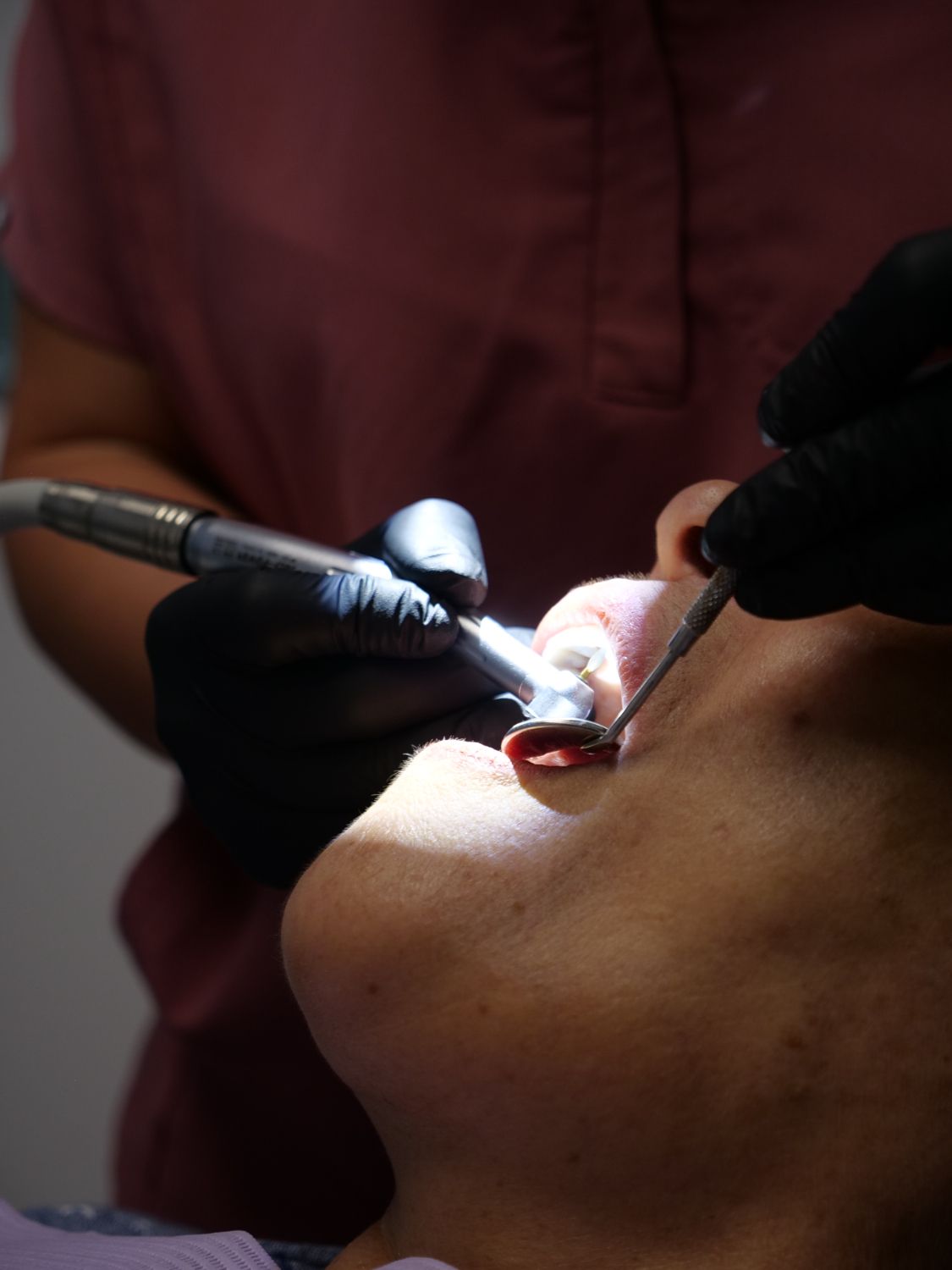 General dental treatment in progress